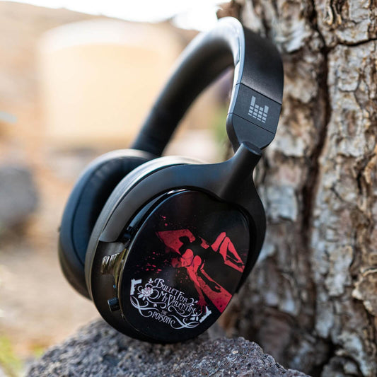 bullet for my valentine - heavys headphones ear cups - shells exclusive collaboration