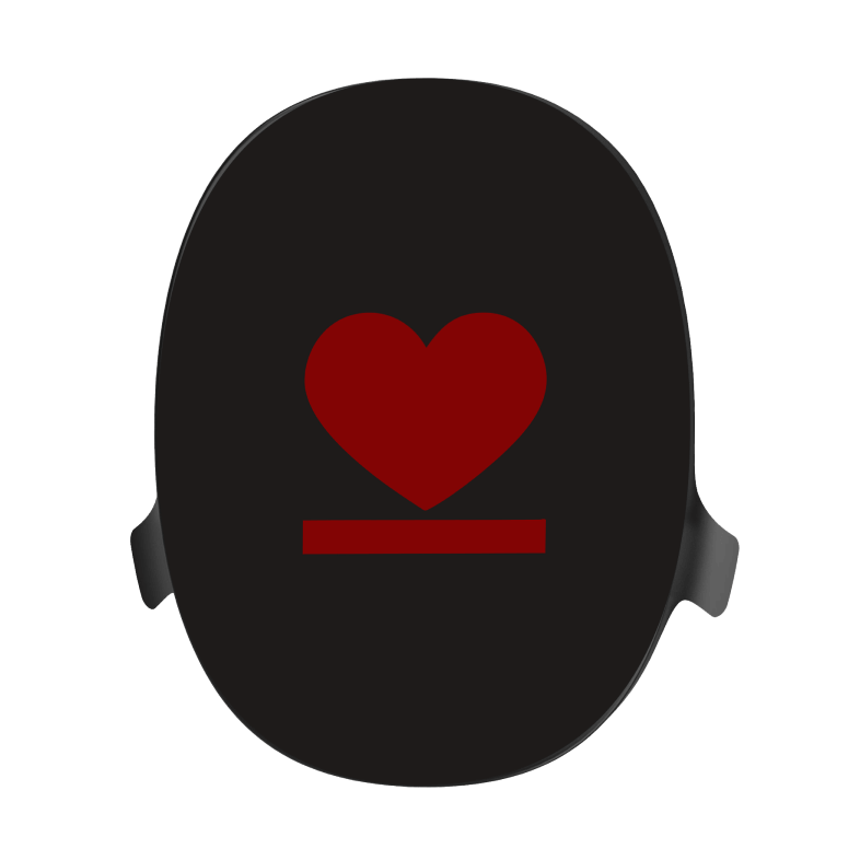 HeartSupport.com公認H1Hヘッドホン用シェル(「収益は全額、寄付されます)