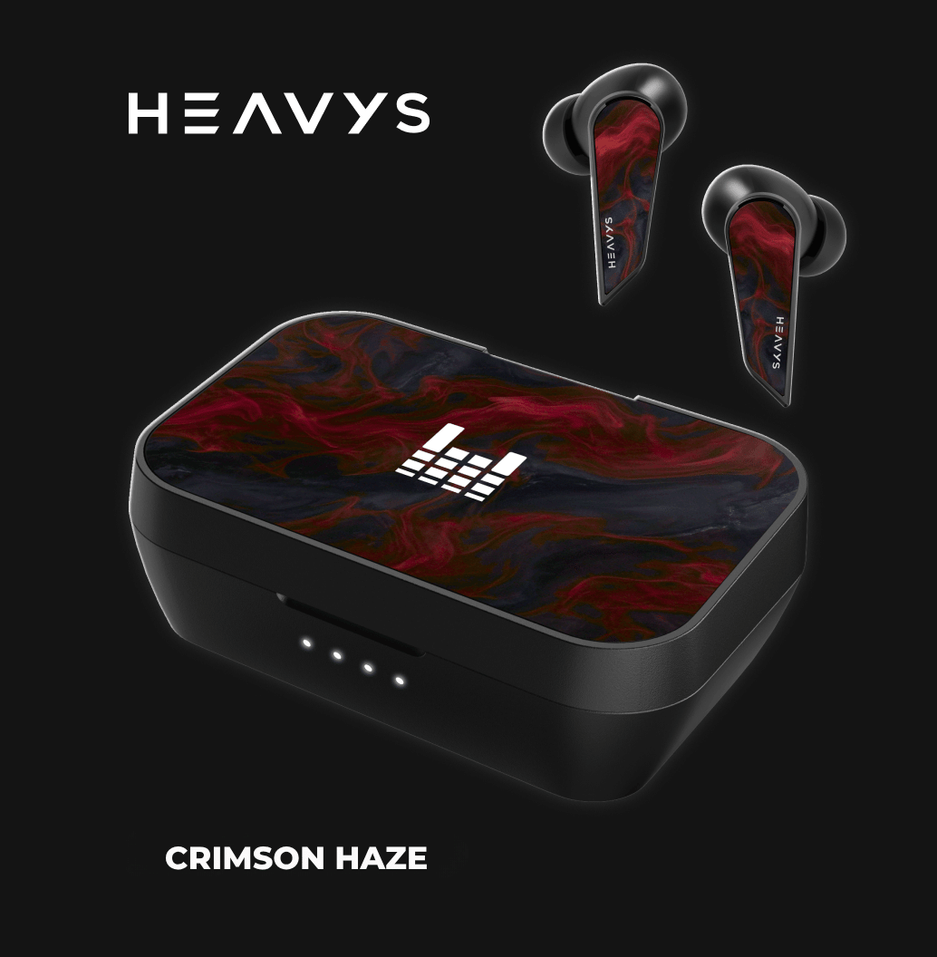 Heavys True Wireless EarBuds (H1E) Colored Shells - Limited Edition