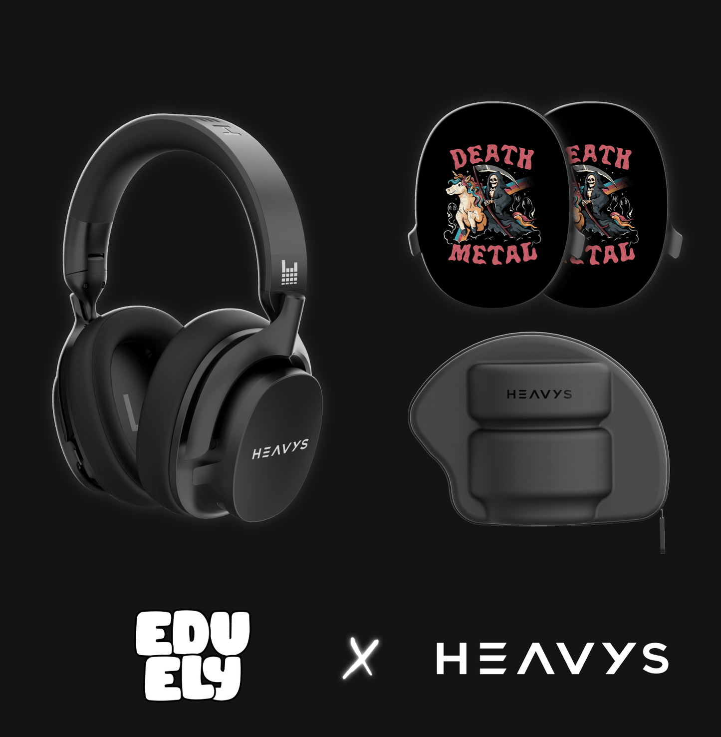 Death Metal by @Edu.ely - Shells + Heavys Headphones Bundle