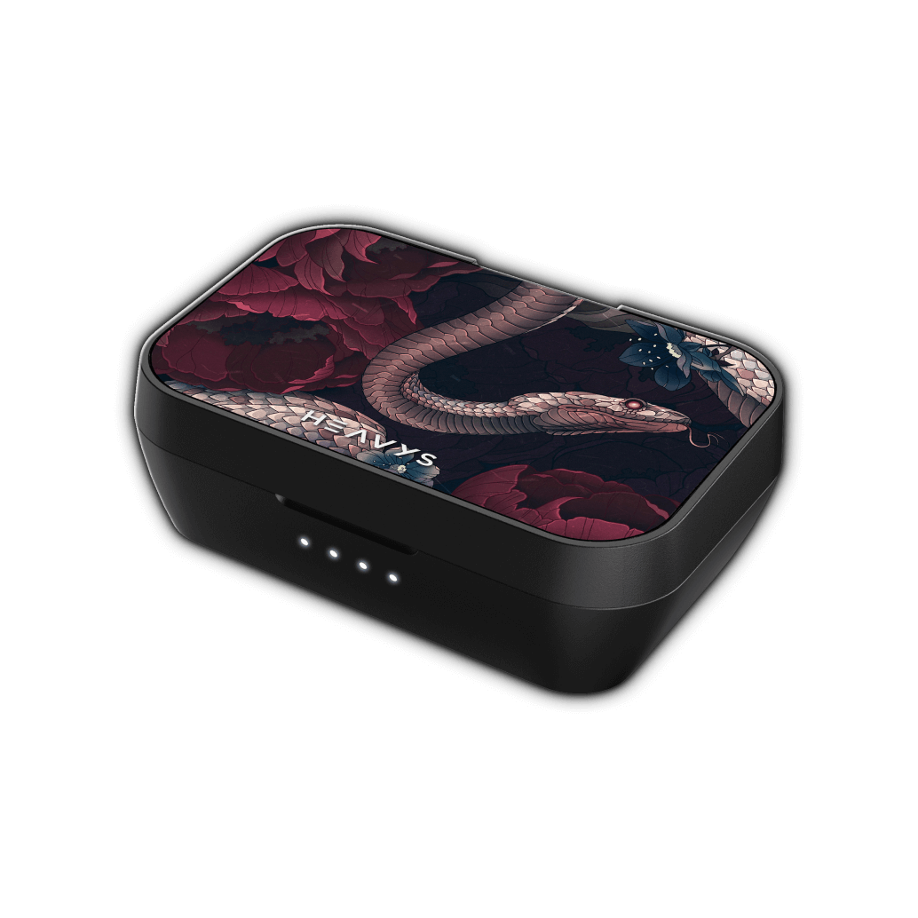 サラ・メイソン作「スネーク・ローズ・シェルズ」(カスタム・ヘビーズ・シリーズ)