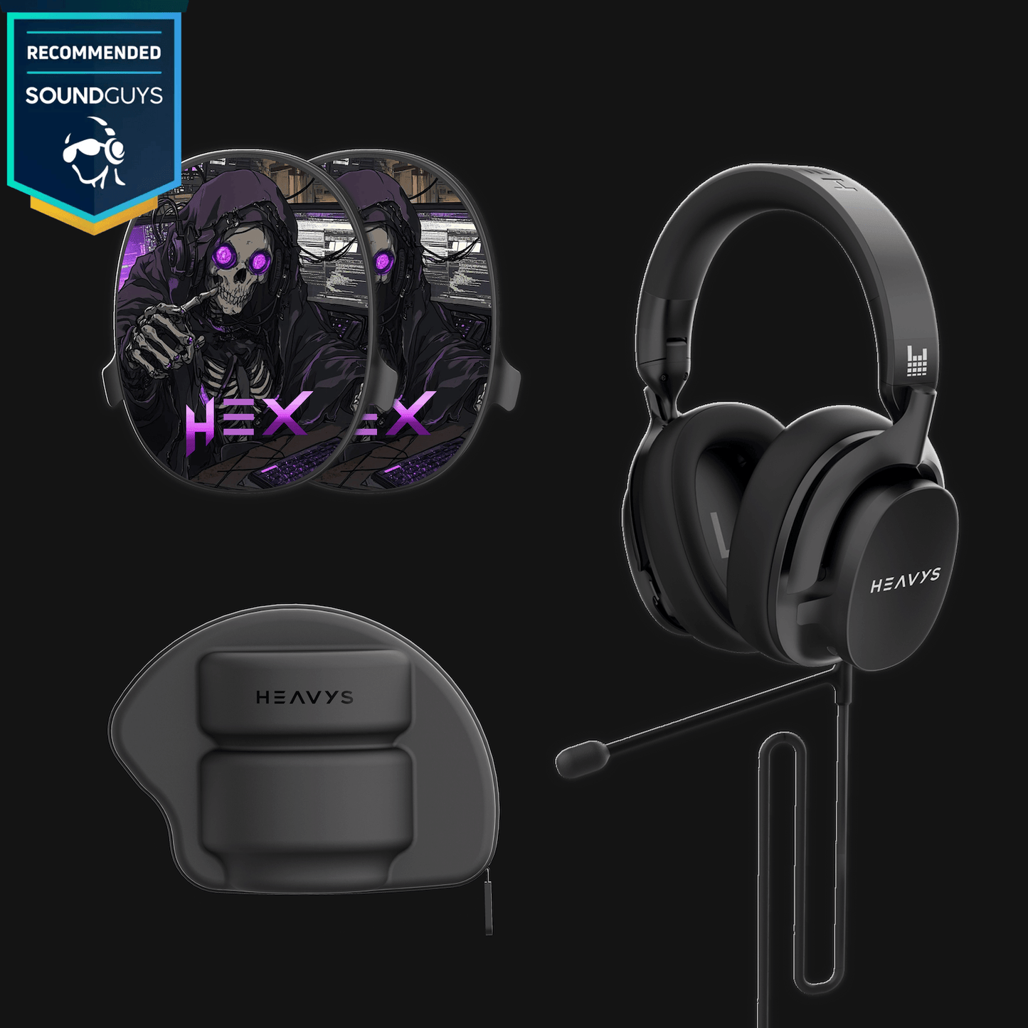 Heavysゲーミングヘッドセット