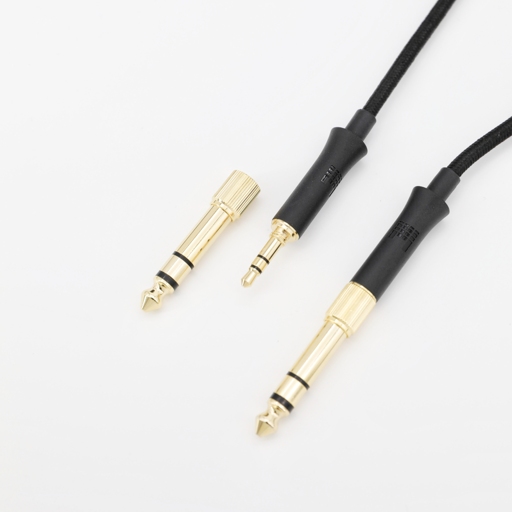 Premium Silver-Coated AUX Cable (1.8 meters/5.9 feet) - Heavys