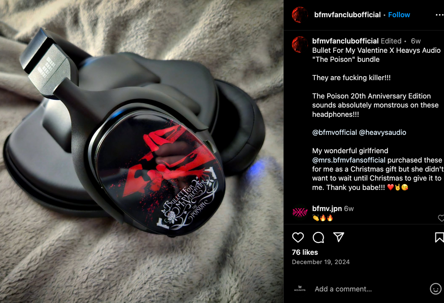 Bullet for My Valentine 'Poison' Anniversary - Heavys