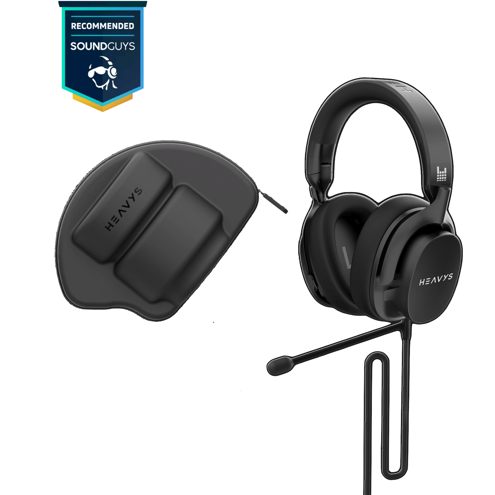 Heavys (HeX) Gaming Headphones - Gaming Headset Bundle with Mic