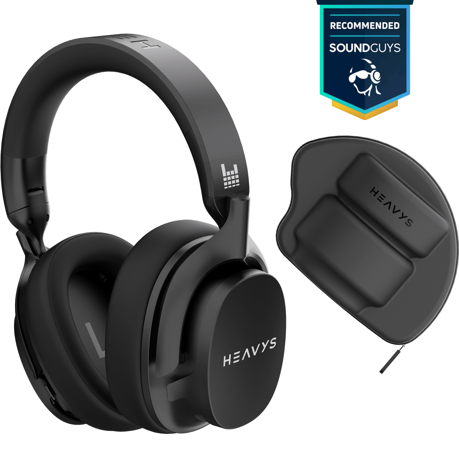 ヘビーメタルファンのためのヘッドホンHEAVYS H1H（トラベルケース