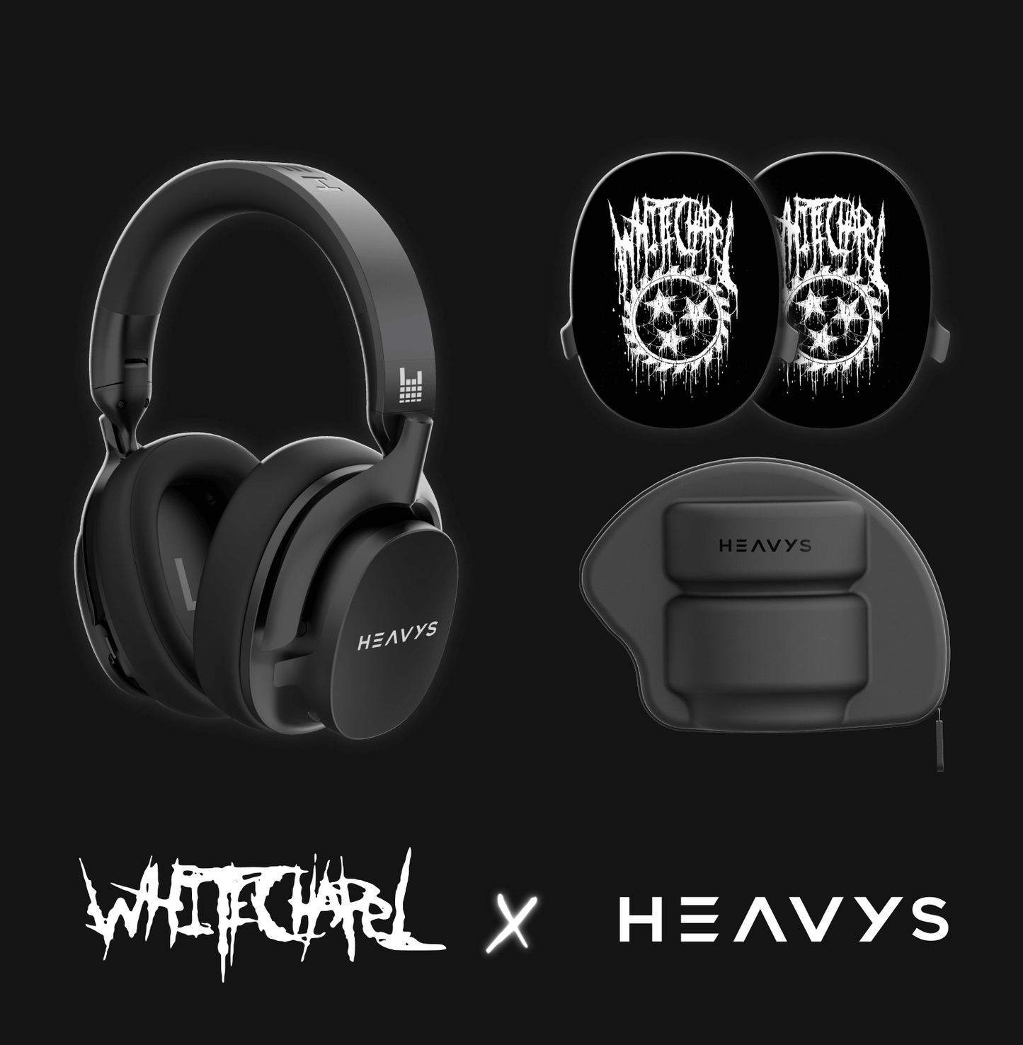Whitechapel 'Saw is The Law'エディションH1Hヘッドホン用シェル