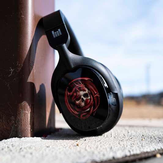 HEAVYS x Anne Stokes “Skull Dragon”: Fantasy Art and Heavy Audio Collide