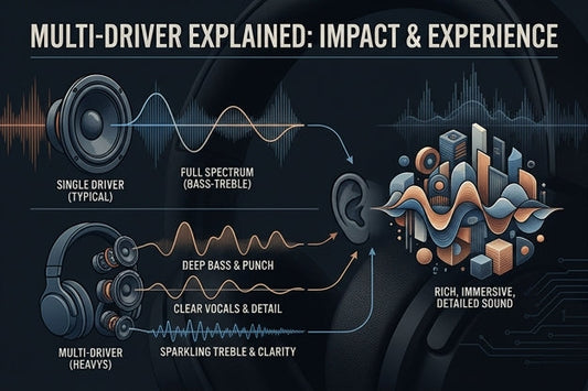 Multi-Driver Headphones Explained: How Multiple Drivers Impact Sound Quality and Listening Experience