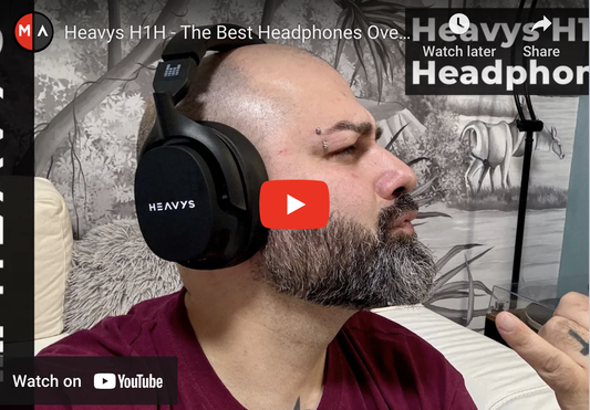 Overview of Heavys H1H Headphones + Heavys Shells - Heavys