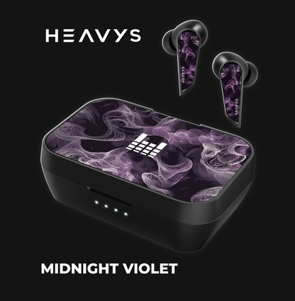 Heavys True Wireless EarBuds (H1E) Colored Shells - Limited Edition