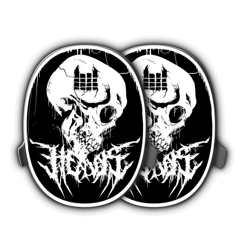 Heavys Skull Shells by Artist @dxmrxm