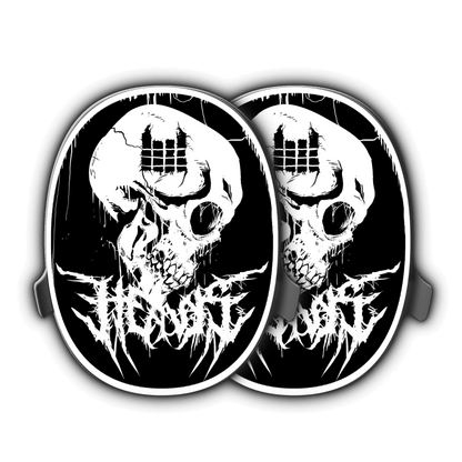 Heavys Skull Shells by Artist @dxmrxm