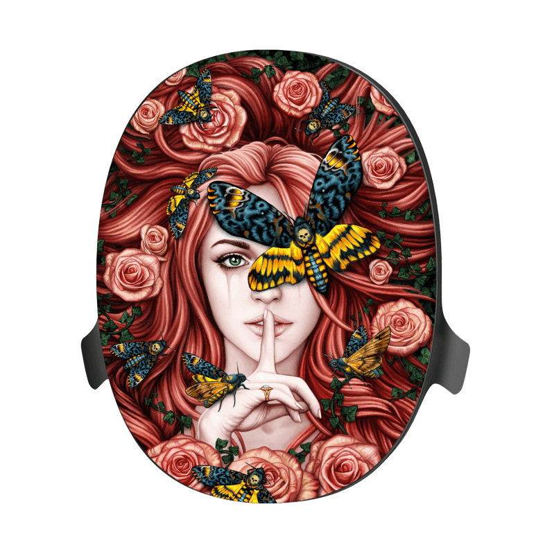 サラ・メイソン作「スネーク・ローズ・シェルズ」（カスタム・ヘビーズ・シリーズ）