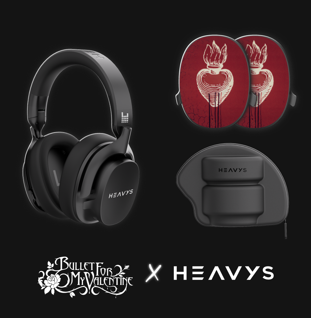 Bullet for My Valentine 'HEART' *PREORDER. Headphones Ships Today, Shells Ship Sept 20th*