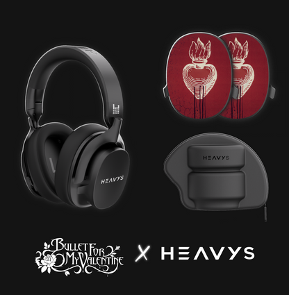 Bullet for My Valentine 'HEART' *PREORDER. Headphones Ships Today, Shells Ship Sept 20th*