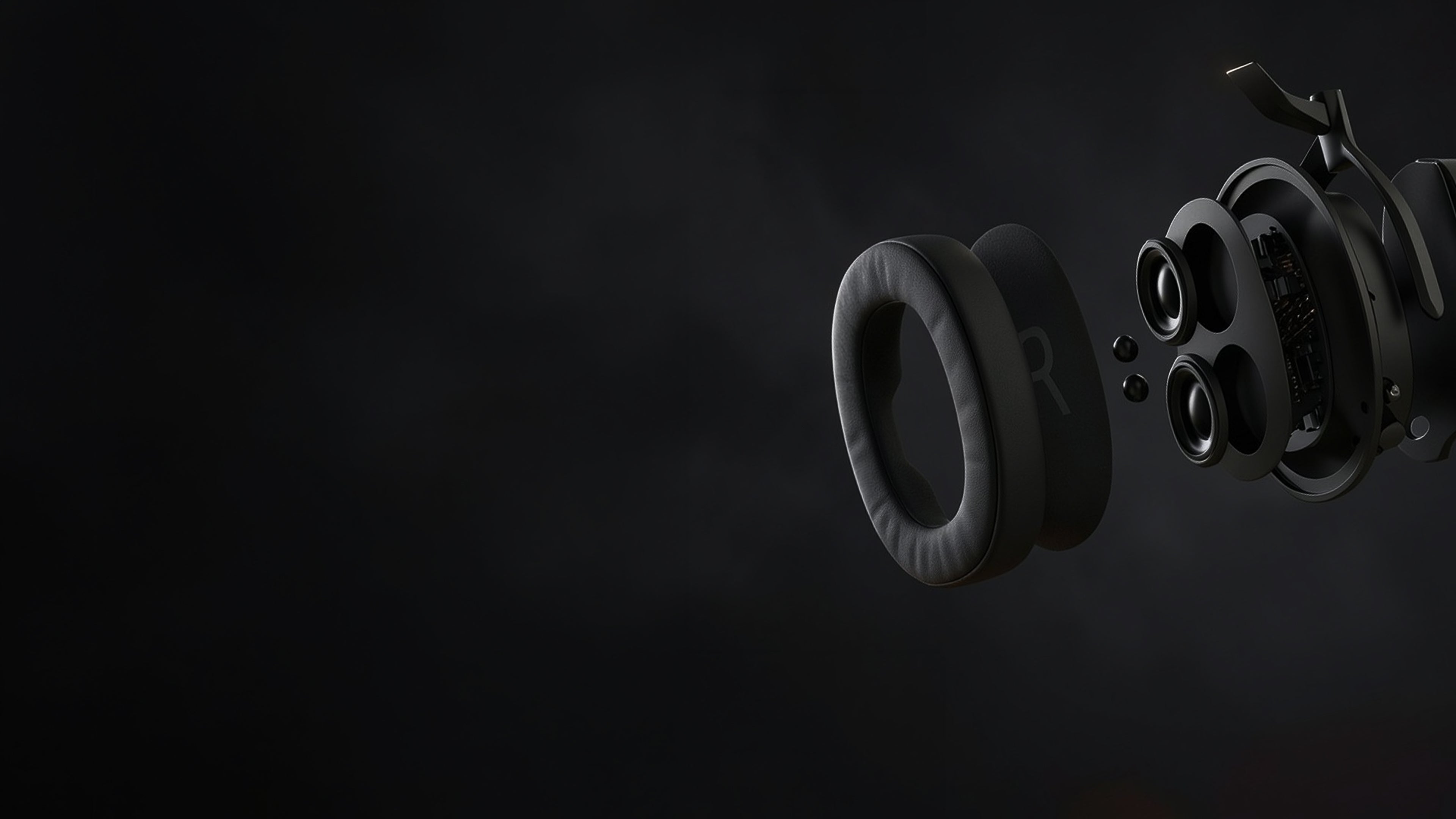 HEAVYS H1H headphones, exploded view
