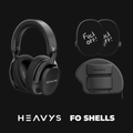 Heavys Fuck Off Shells - Shells + Heavys Headphones Bundle