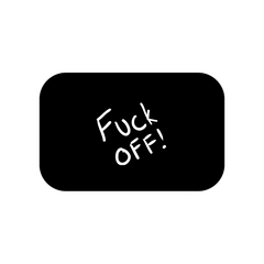 'F*ck Off' Shell For Earbuds Case