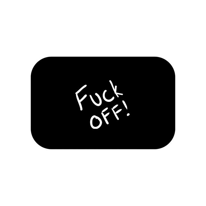 'F*ck Off' Shell For Earbuds Case