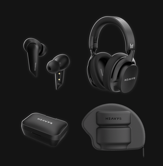 Heavys H1H Headphones + Earbuds Bundle (Save 25%)
