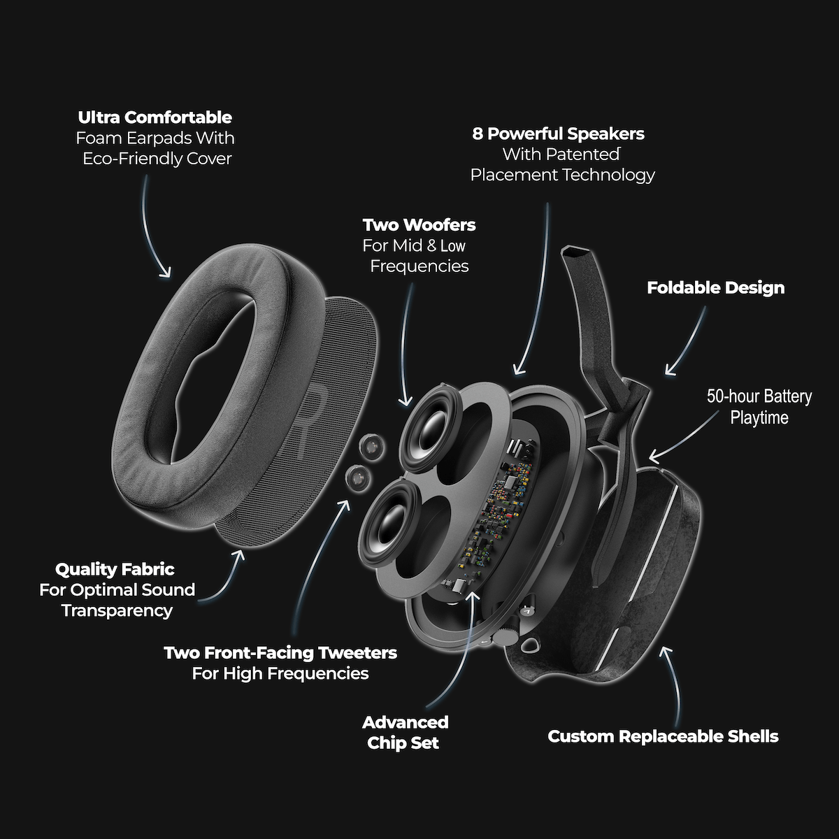 Heavys H1H Headphones