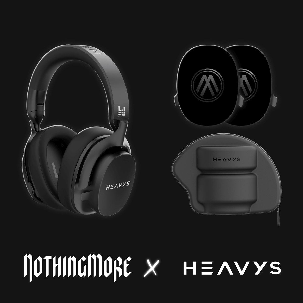 Nothing More公式コラボ限定シェル＆ヘッドホンセット | HEAVYS – Heavys