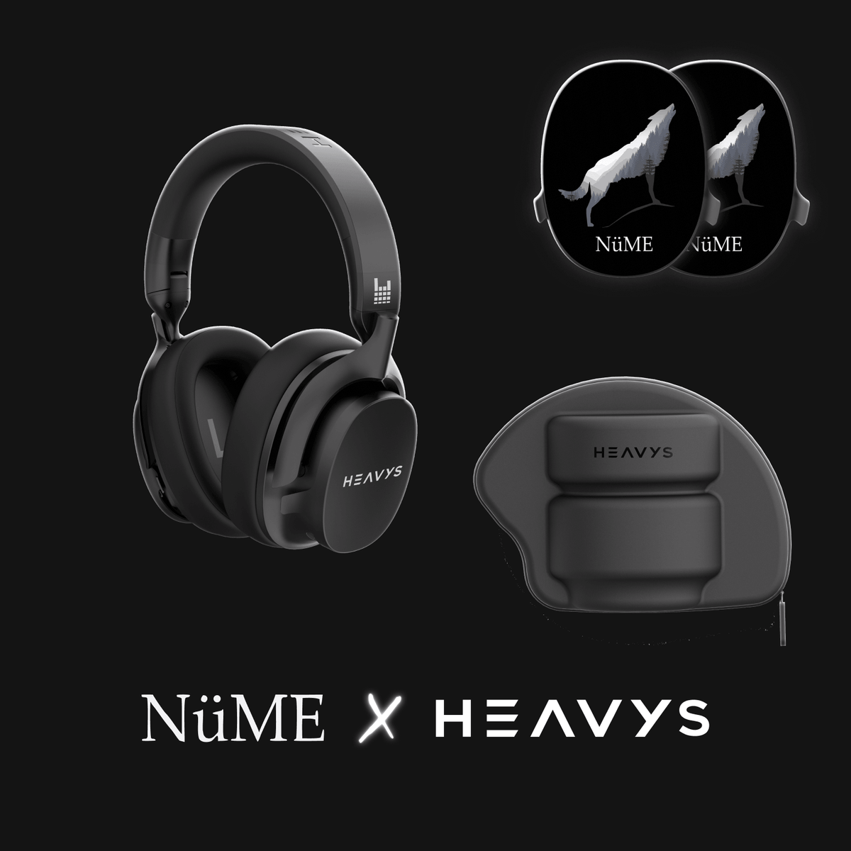 NuME Strong H1H Headphones Limited Edition