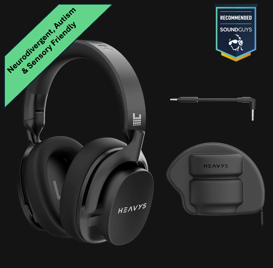 Heavys H1H Headphones for Neurodivergent Individuals