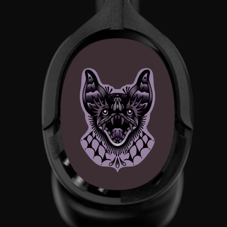 Magenta Bat by Nadiya Vizier @professionallweakgirl