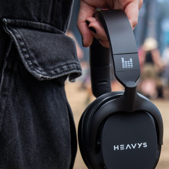 Heavys H1H Headphones + Bonus Case | Built for Music Fans Heavys H1H Headphones + Bonus Case | Built for Music Fans
