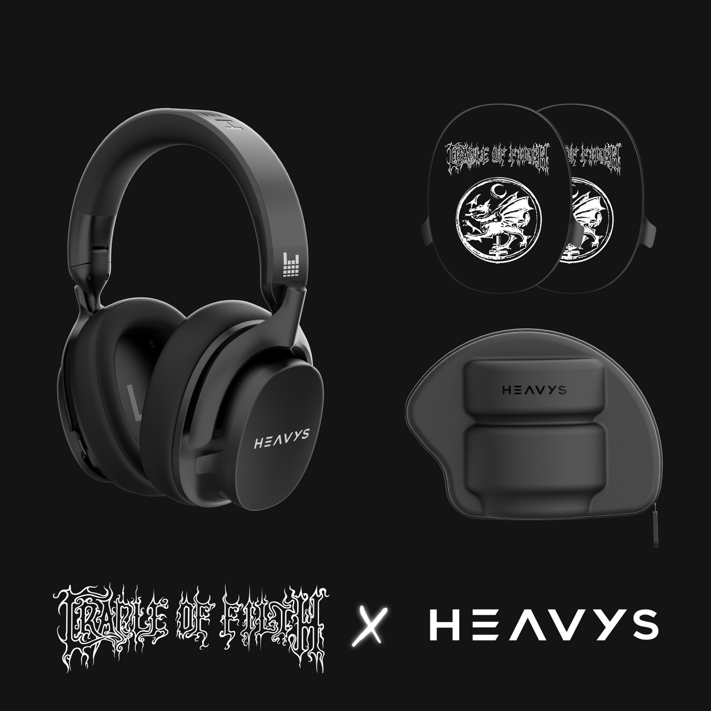 Cradle of Filth 'Order of the Dragon' Shells - Heavys