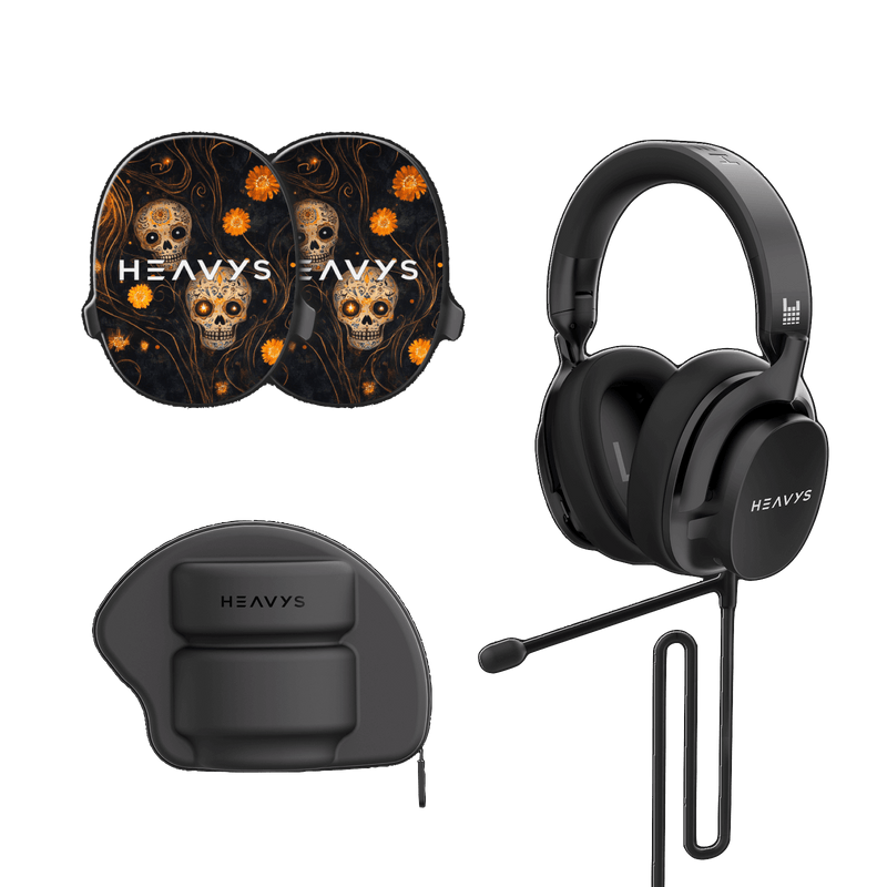 HEAVYS HeX Gaming Bundle with DualSkull Shells
