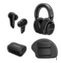 Heavys H1H Headphones + H1E Earbuds Bundle