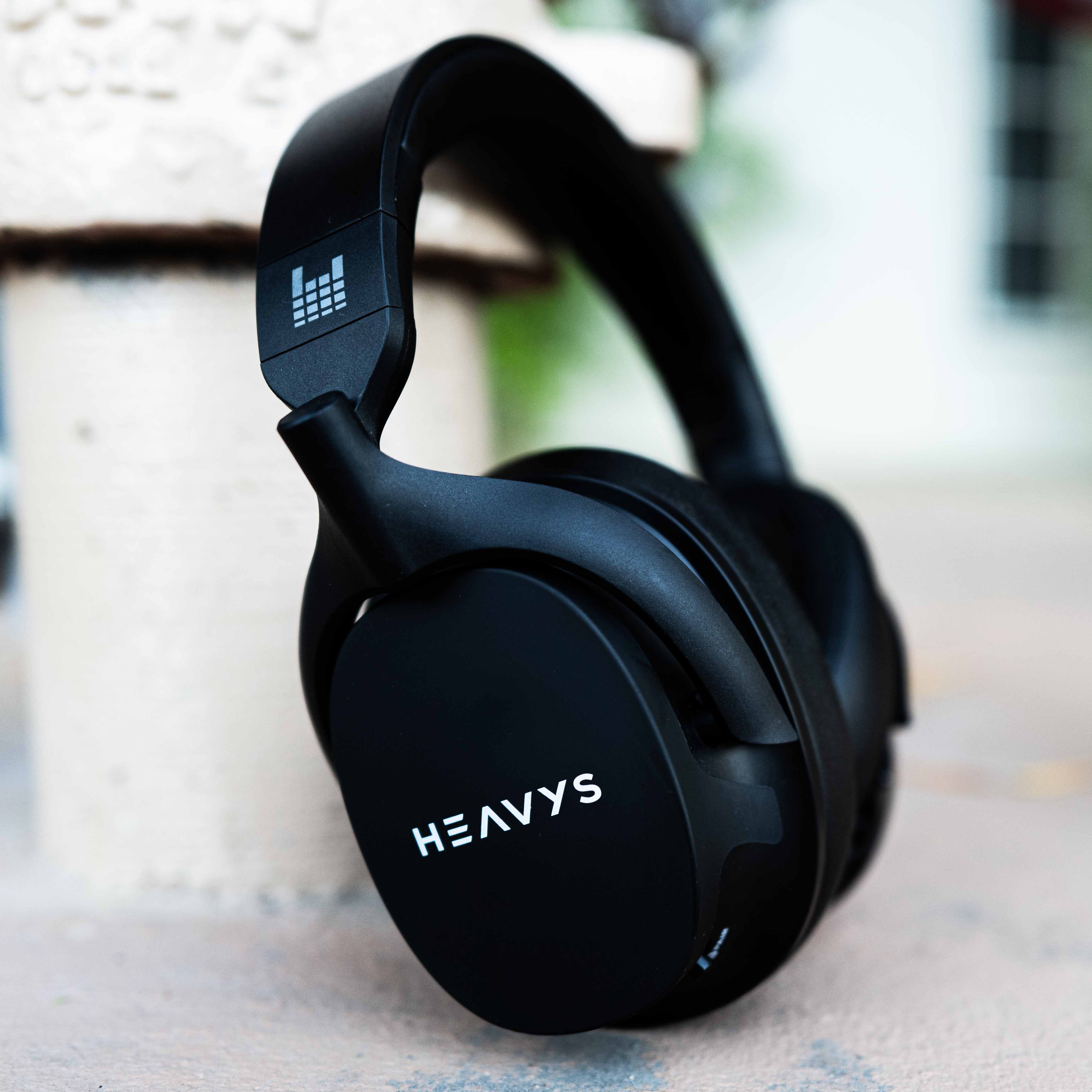 Heavys H1H Headphones - Built for Heavy Music Fans + Travel Case