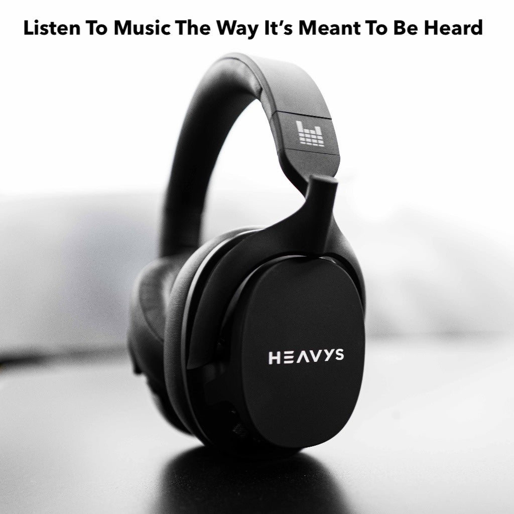 Heavys H1H Headphones - 8 Speakers, Active Noise Cancellation, 50