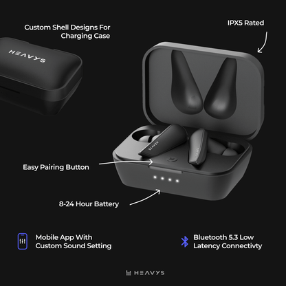 HEAVYS Wireless EarBuds *PreOrder
