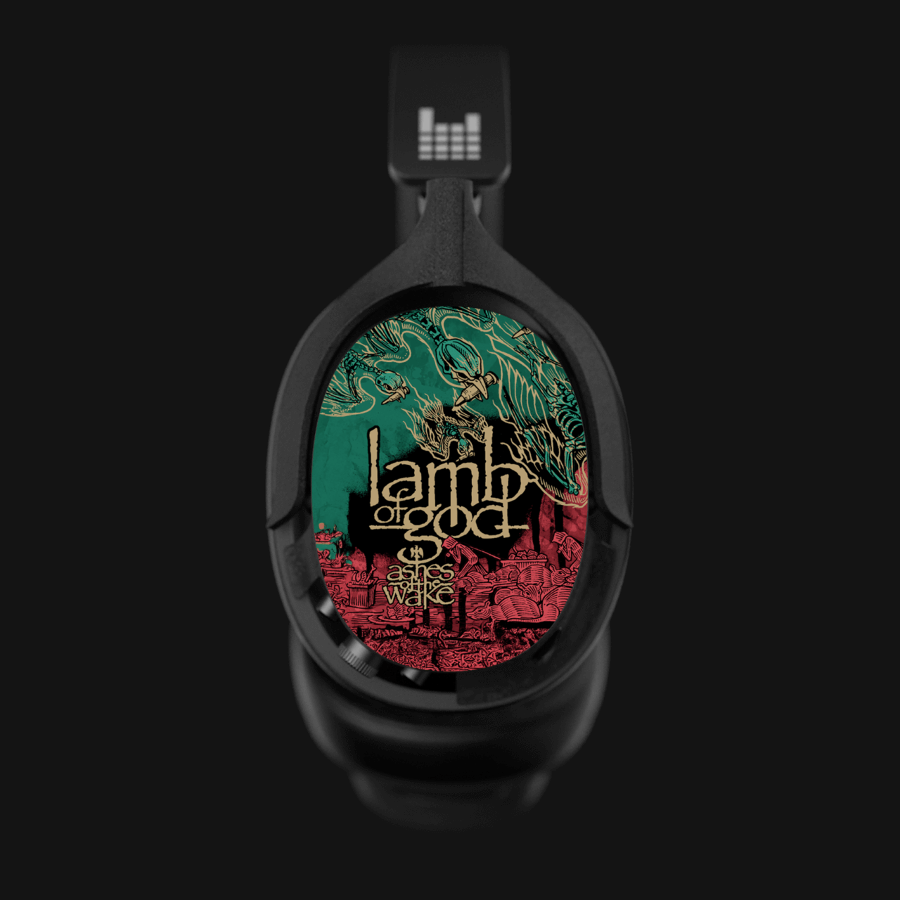 Official Lamb of God Ashes of The Wake Shells (ear-cups) for