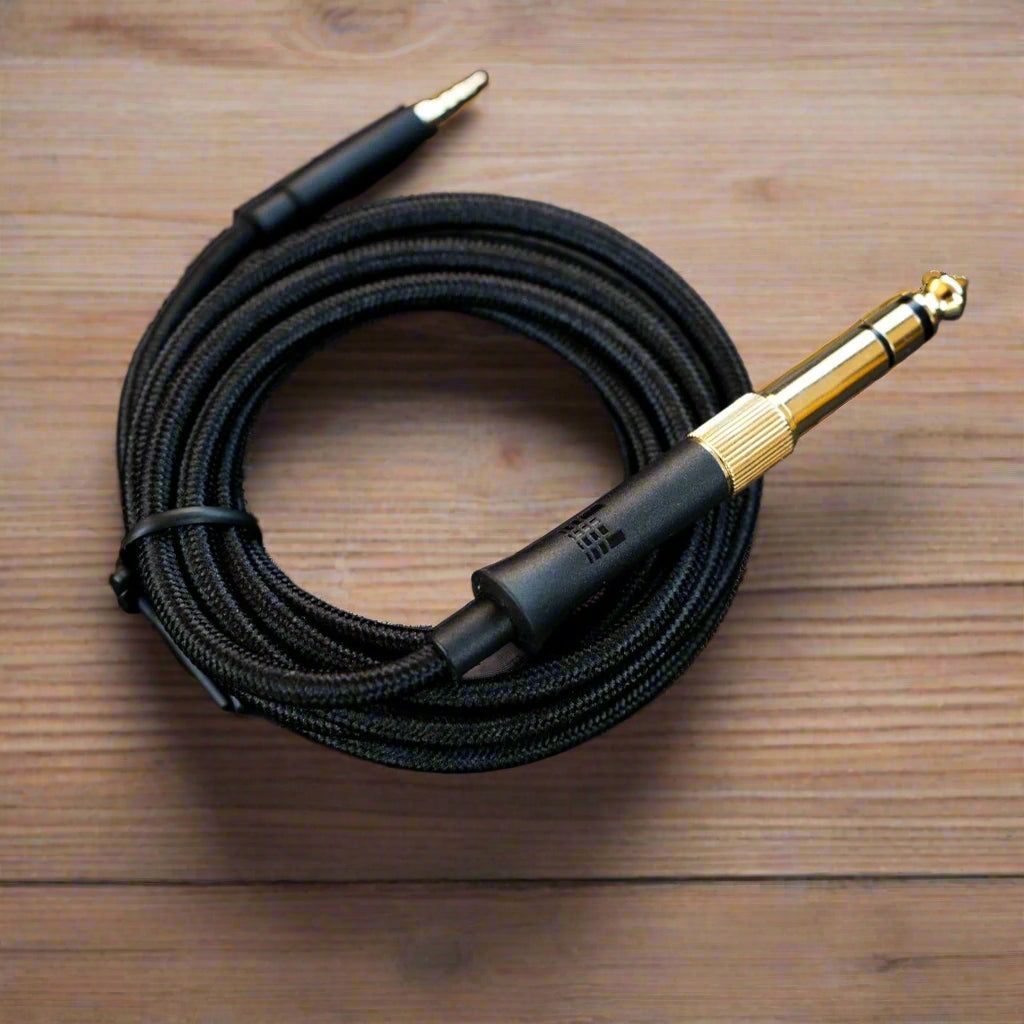 Heavys H1H Headphones + Premium Silver-Coated Aux Cable (Bundle) - Heavys