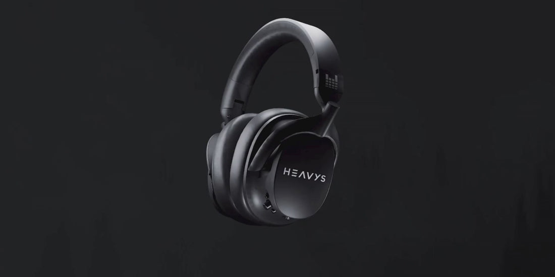 Heavys H1H Headphones - 8 Speakers, Active Noise Cancellation, 50