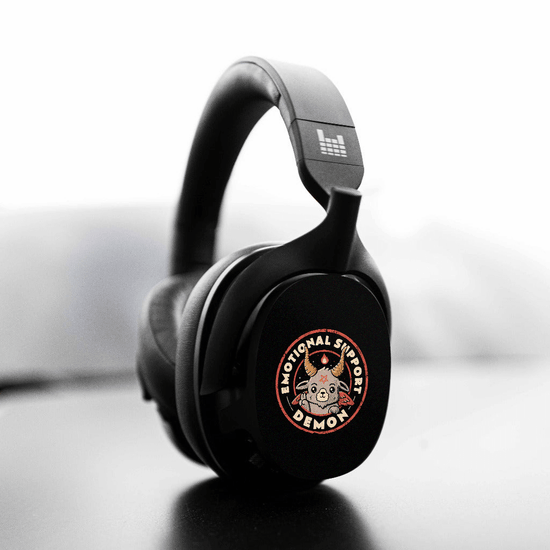 Emotional Support Demon by Eduely Studio Shells (Ear Cup Covers) for ...